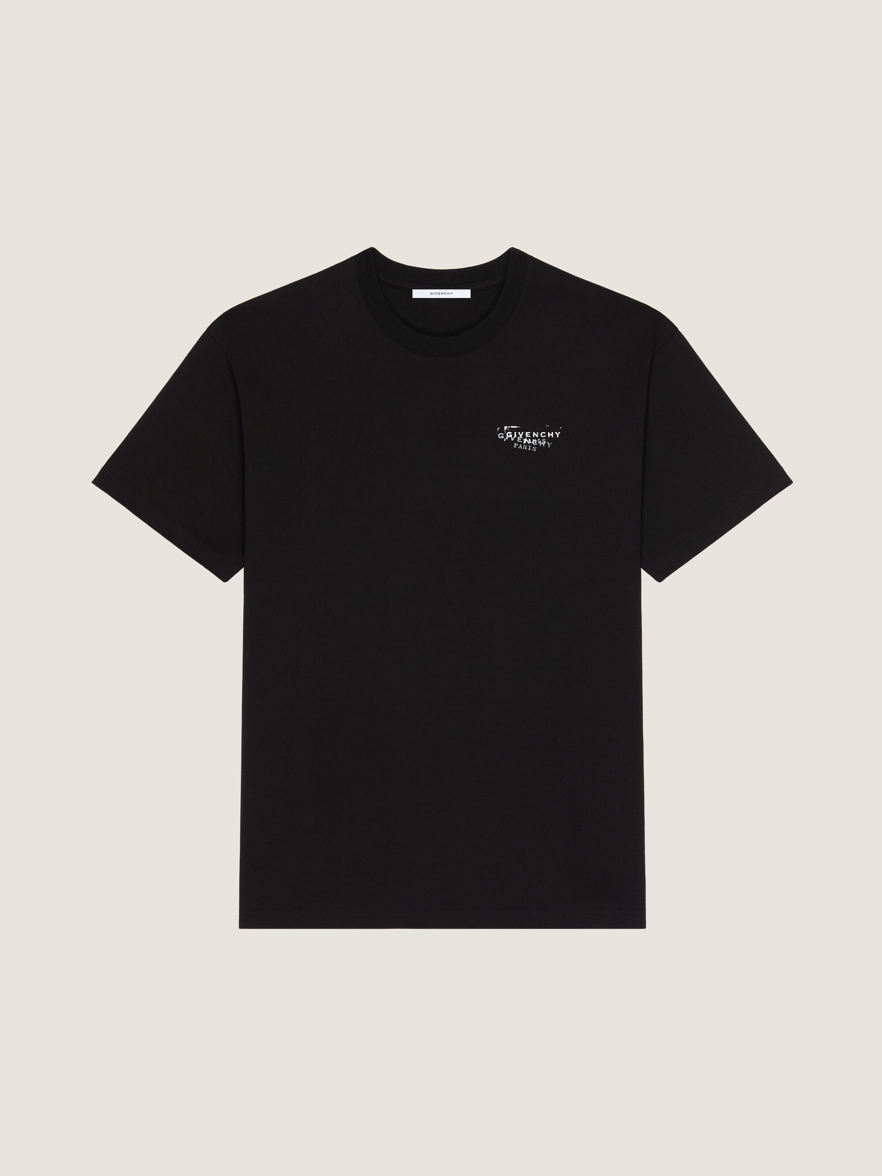 T-shirt in cotton with GIVENCHY Stamp print